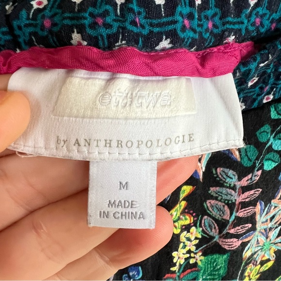 Anthropologie Ett Twa Rousseau Cropped Wide Leg Pants - Picture 10 of 14